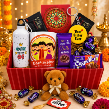 A Love-Filled Rakhi Gift Box for My Dearest Sister