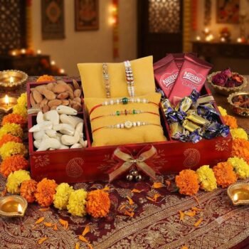 Assorted Dry Fruit Gift Box with Nestlé Classic Chocolates