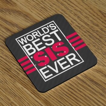 Raksha Bandhan Sister Coaster Gift
