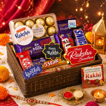 Gourmet Assorted Chocolate Gift Box for Brother on Rakhi